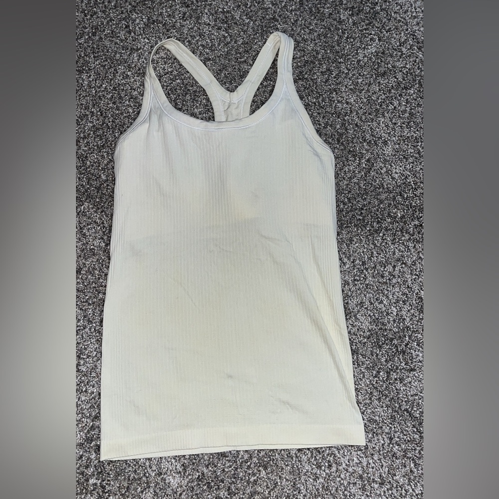 lululemon ebb to street tank size 6